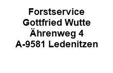 Forstservice WUTTE Gottfried