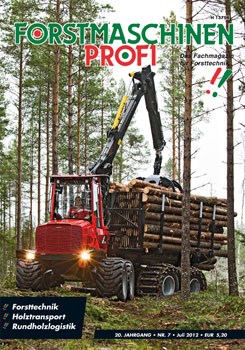 Cover Forstmaschinen Profi Juli 2012