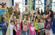 Besuch im Kindergarten St. Oswald bei Eibiswald